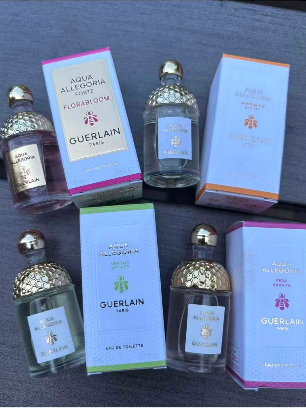 7.5mlx4 Guerlain Aqua Allegoria Women’s mini set